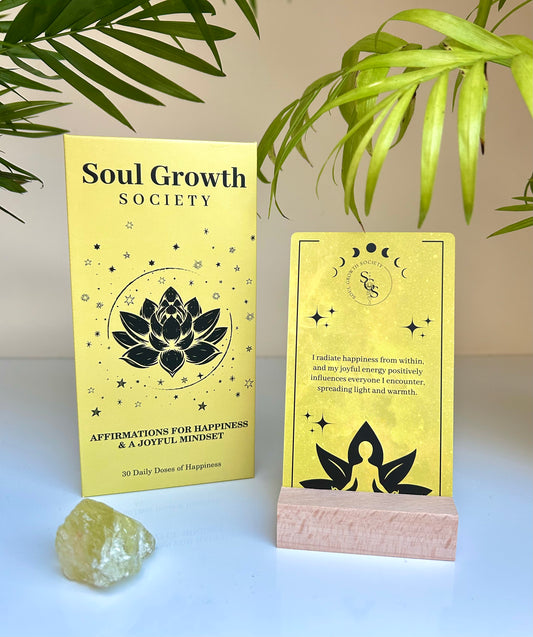 SGS Affirmation Cards for Happiness & a Joyful Mindset